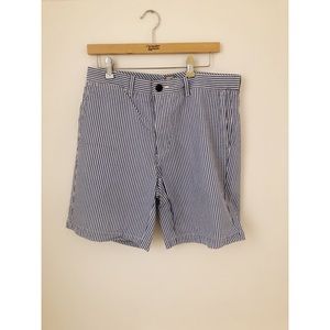 Men’s seersucker shorts